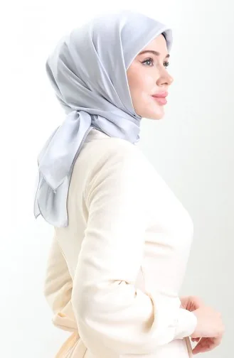 Jan Jan Chiffonschal 70311-02 Silbergrau 70311-02