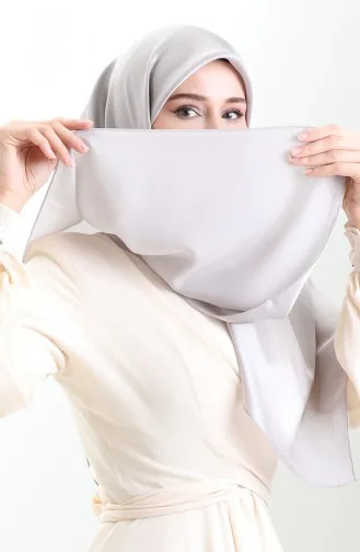 Jan Jan Chiffonschal 70311-28 Grau 70311-28