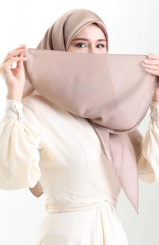 Jan Jan Chiffon Sjaal 70311-30 Lichtbruin 70311-30