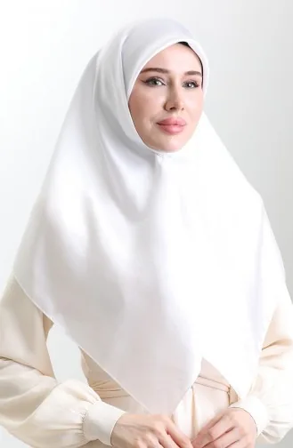 Jan Jan Chiffon Sjaal 70311-43 Optisch Wit 70311-43
