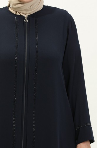 Navy Blue Abaya 4005X-07