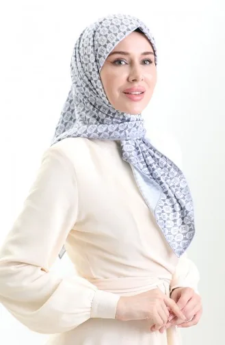 Digital Rayon Scarf 70307-08 Gray 70307-08