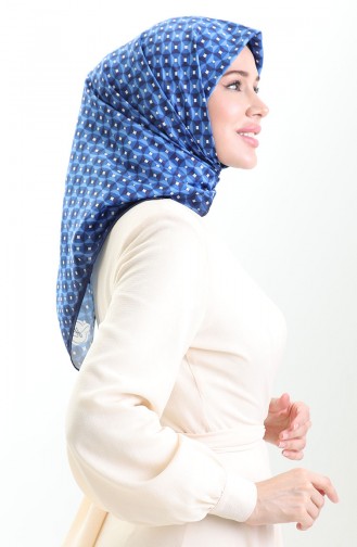 وشاح أزرق كحلي 70307-13