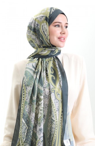 Oil Green Sjaal 70313-03