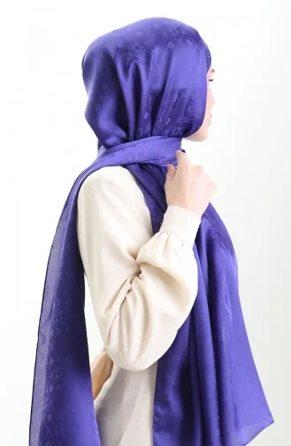 Karaca Jakarlı Şal 81097-07 Lila
