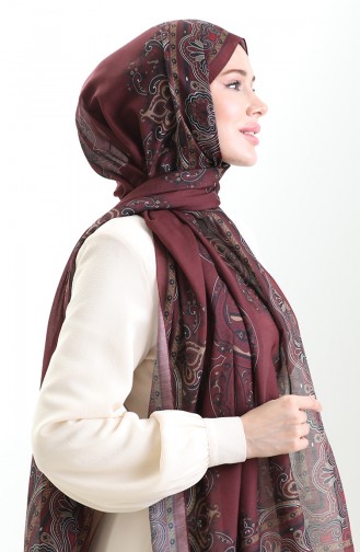 Claret red Sjaal 82002-10