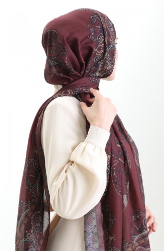 Claret red Sjaal 82002-10