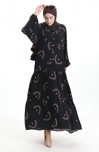 Robe Hijab Noir 0088-05