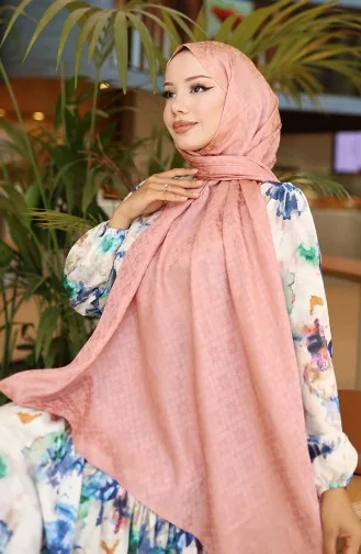 كاراجا شال جاكار 81096-02 لون زهري 81096-02