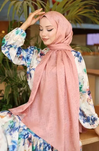 كاراجا شال جاكار 81096-02 لون زهري 81096-02