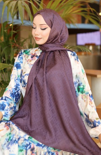Karaca Jakarlı Şal 81096-05 Mor