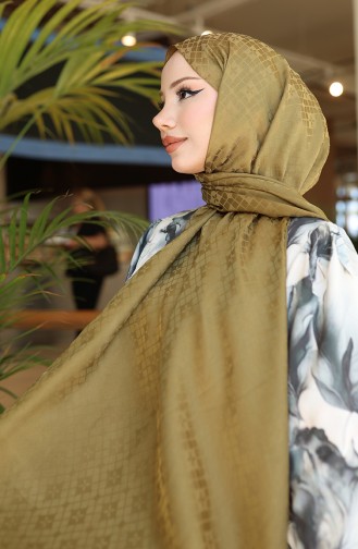 Oil Green Sjaal 81096-13