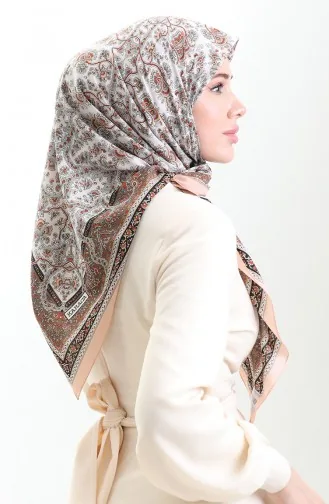 Écharpe à Motifs Karaca Cupra 81088-03 Noir Rosé 81088-03