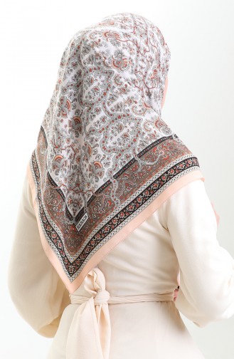 Echarpe Rose Orange pâle 81088-03