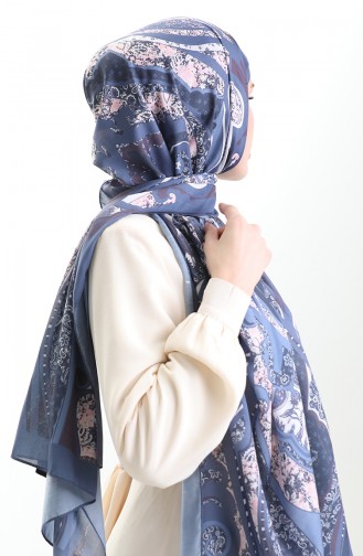 Denim Blue Shawl 70313-08
