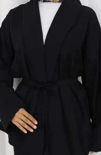 Kimonobroek Tweedelig Set 11322-01 Zwart 11322-01
