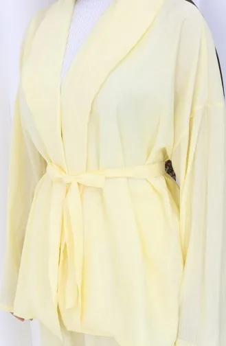 Kimonobroek Tweedelig Set 11322-02 Geel 11322-02
