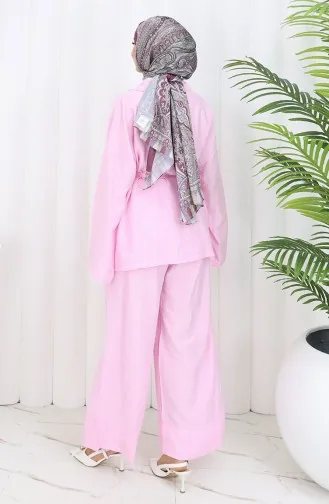 Kimono Trousers Two Piece Set 11322-03 Powder 11322-03