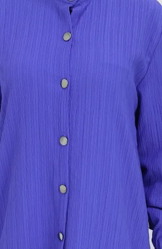 Krepp Stoff Tunika Hose Zweiteiler 2093-05 Hell Lila 2093-05