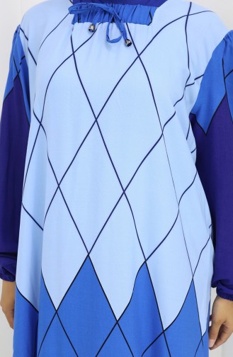 Indigo Hijab Kleider 984585E-03