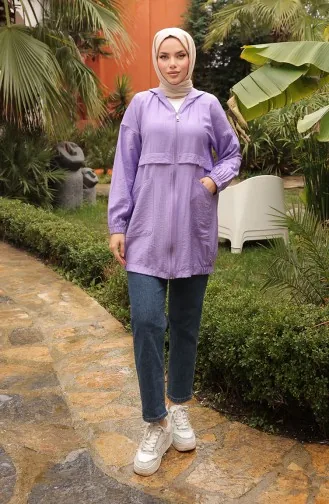 Manteau Zippé 71247-05 Lilas 71247-05