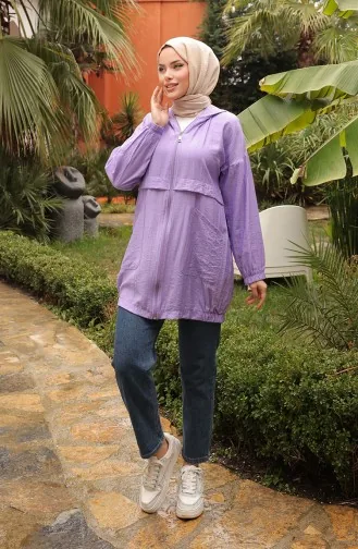 Manteau Zippé 71247-05 Lilas 71247-05