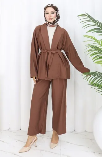 Kimonobroek Tweedelig Set 11322-05 Tegel 11322-05