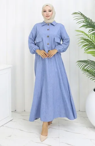 Gilet Veste Denim Costume Deux Pièces 0116-01 Indigo 0116-01