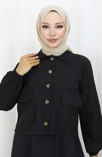 Vestjas Tweedelig Pak 0117-04 Zwart 0117-04