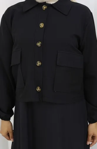 Vestjas Tweedelig Pak 0117-04 Zwart 0117-04