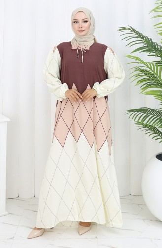Nerz Hijab Kleider 984585D-02