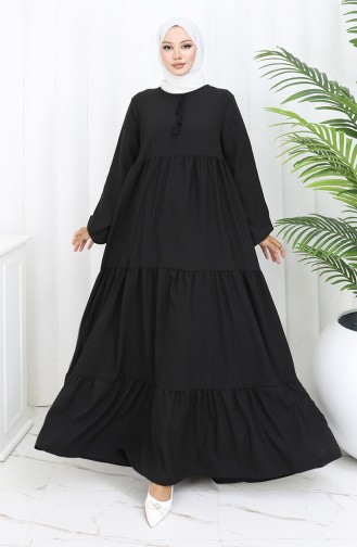 Robe Hijab Noir 4107-01