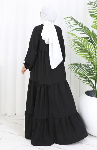 Robe Hijab Noir 4107-01