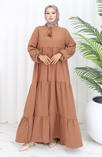 Robe Hijab Pelure d`oignon 4107-05