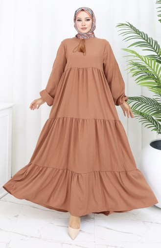 Robe Hijab Pelure d`oignon 4107-05