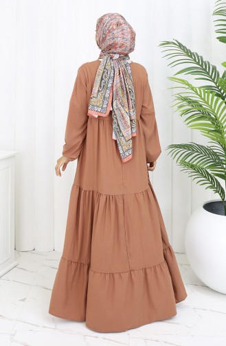 Robe Hijab Pelure d`oignon 4107-05