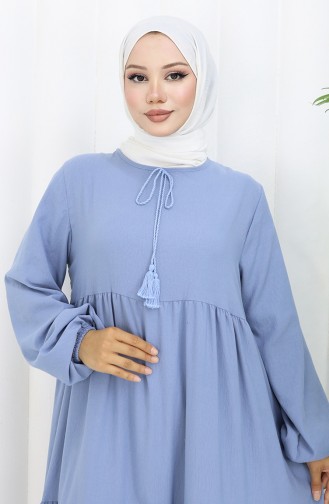 فستان نيلي 4107-09