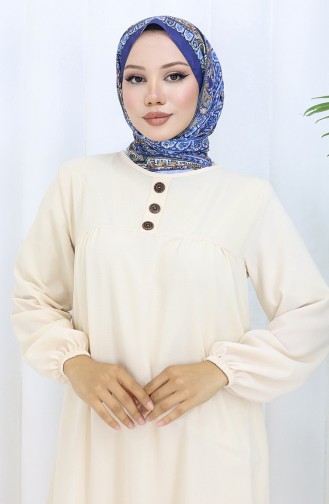 Robe Hijab Crème 4109-04