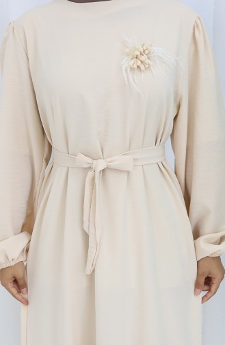 Robe Hijab Beige 0017-06