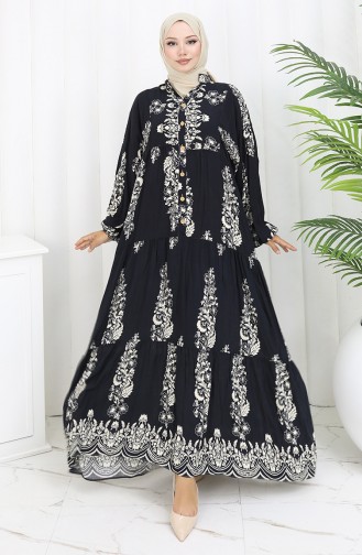 Black İslamitische Jurk 0106-05
