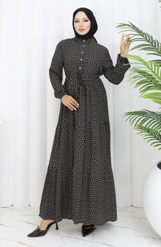 Robe Hijab Noir 0110-04