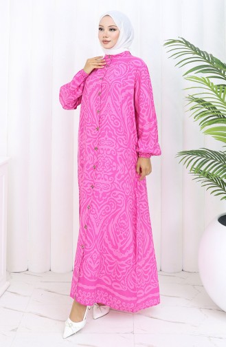 Robe Hijab Fushia 2095-03