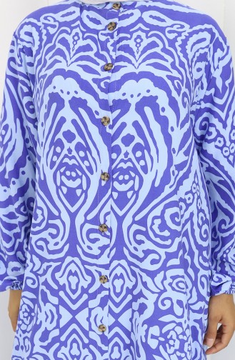 Robe Hijab Pourpre 2095-04