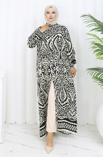 Robe Hijab Noir 2095-06