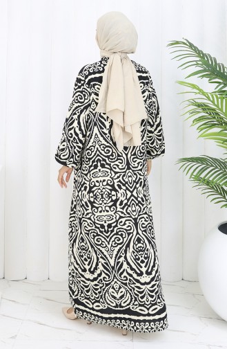 Robe Hijab Noir 2095-06