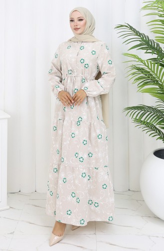 Robe Hijab Beige 2097-03