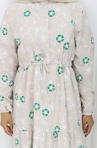 Robe Hijab Beige 2097-03