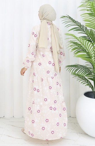 Robe Hijab Beige 2097-04