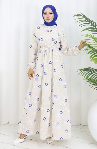 Robe Hijab Beige 2097-05