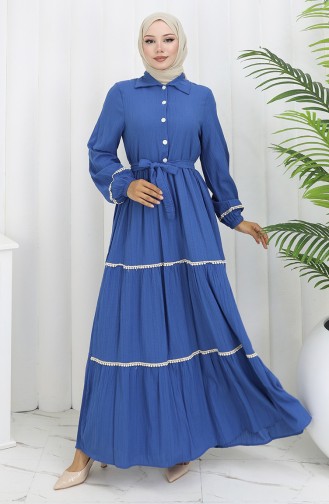 Robe Hijab Indigo 2098-02